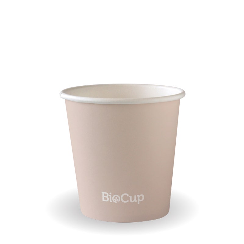 120ml / 4oz (63mm) Stone Single Wall BioCup 1