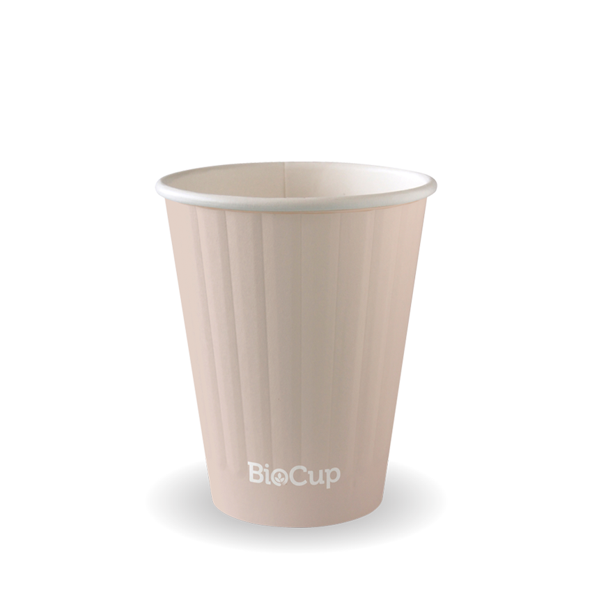 255ml / 8oz (80mm) Stone Double Wall BioCup 1