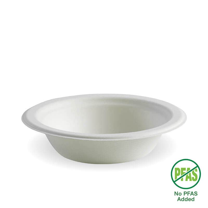 390ml / 12oz White Plant Fibre Bowl