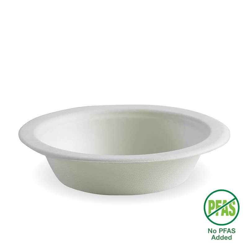470ml / 16oz White Plant Fibre BioBowl