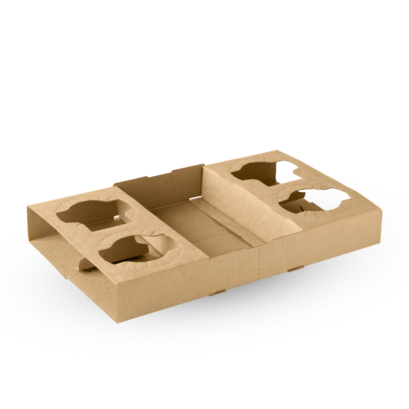 2 & 4 Cup BioCup Paper Tray 1