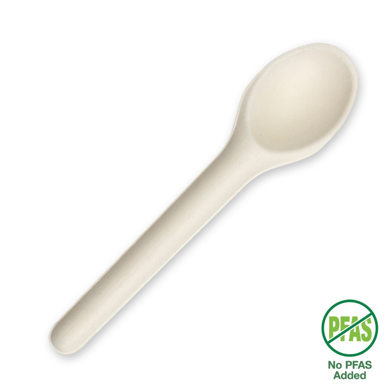 15cm Plant Fibre Spoon 1