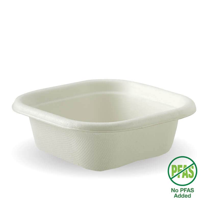 280ml White Plant Fibre Takeaway Base