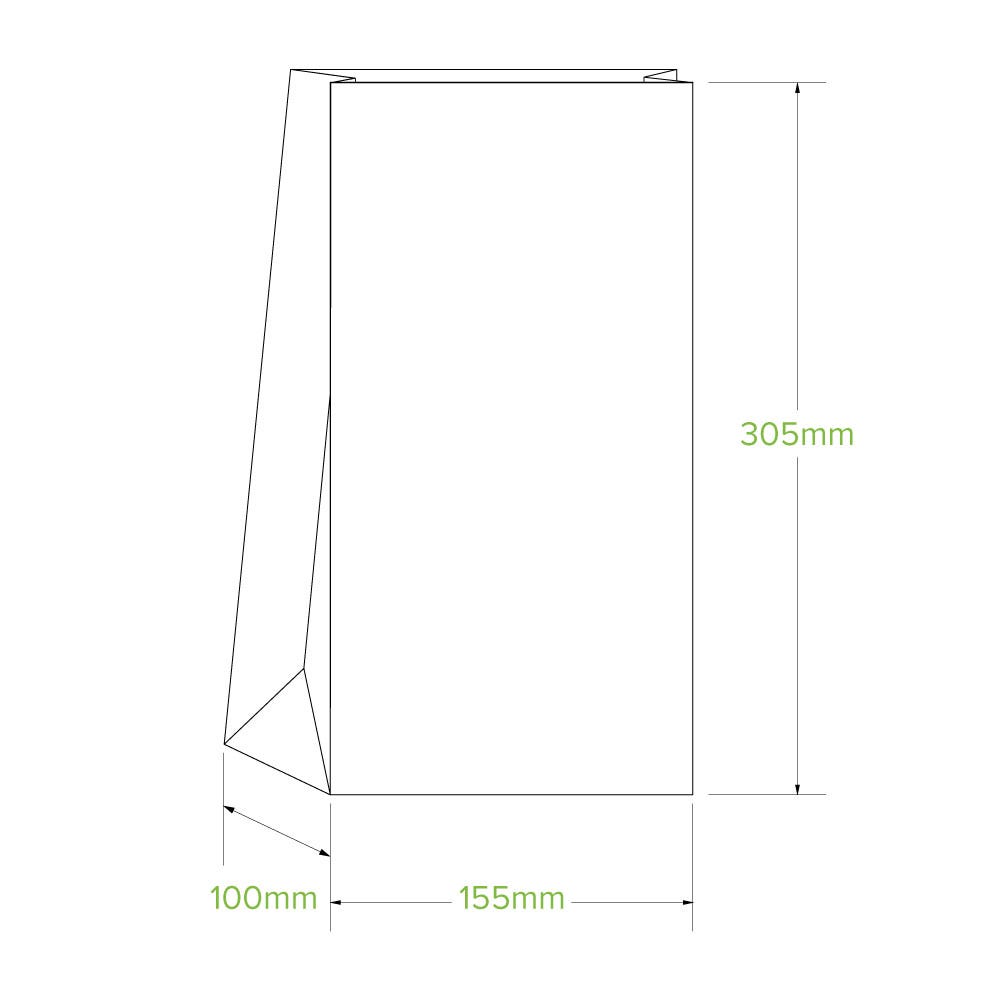 #8 SOS White Paper Bag 2