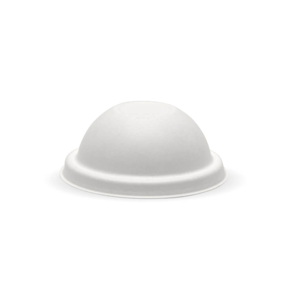 90ml / 3oz Plant Fibre Dome Ice Cream BioCup Lid