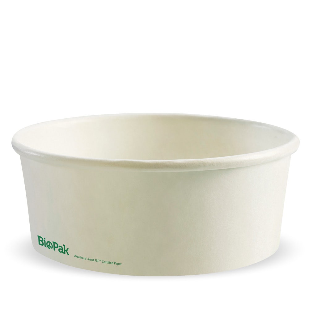 1,300ml Extra Large White BioBowl 1