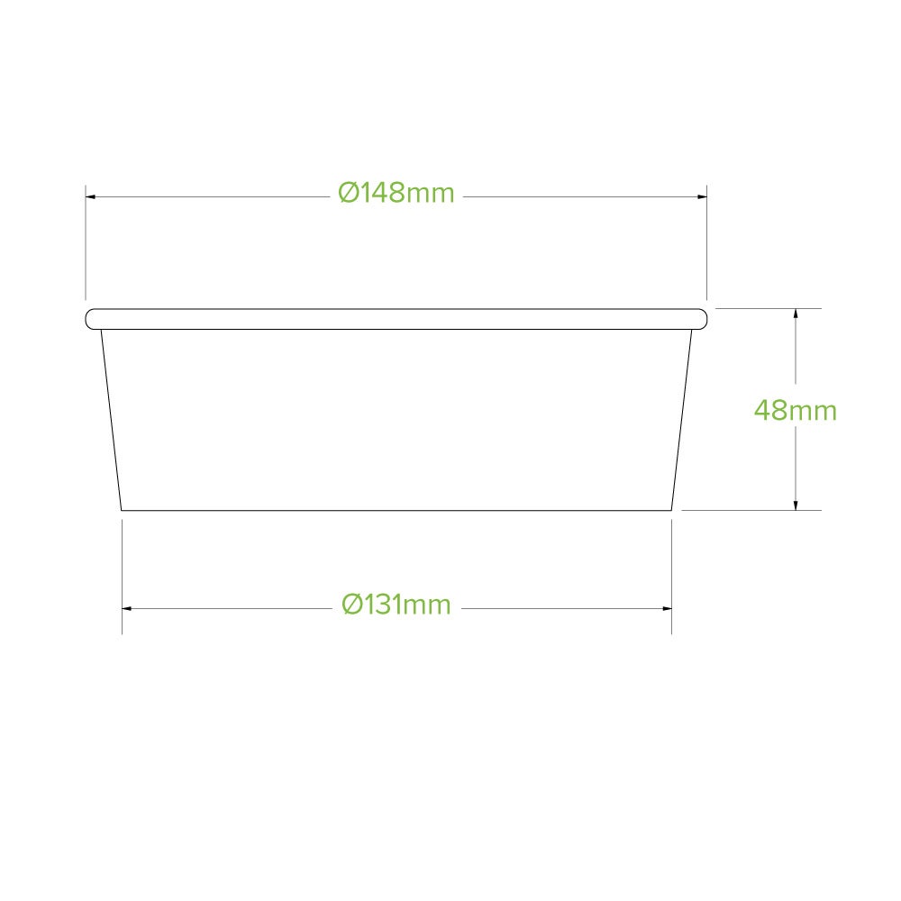 500ml Small Kraft BioBowl 2