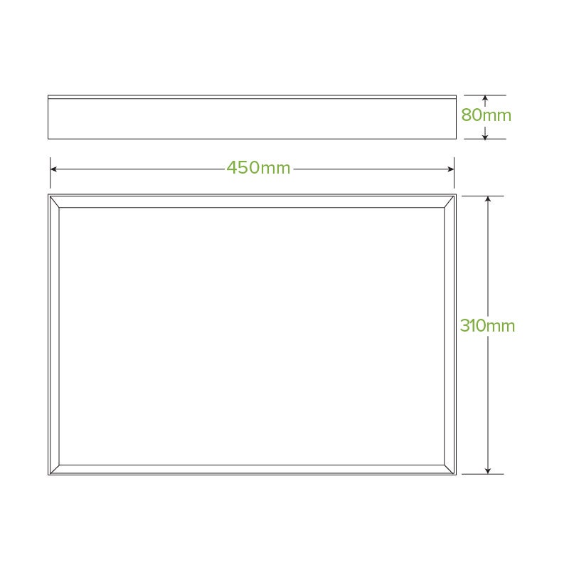 Extra Large BioBoard Catering Tray Base 2