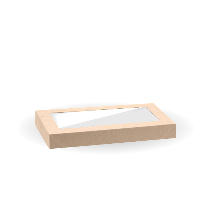 Extra Small BioBoard Catering Tray PLA Window Lid 1