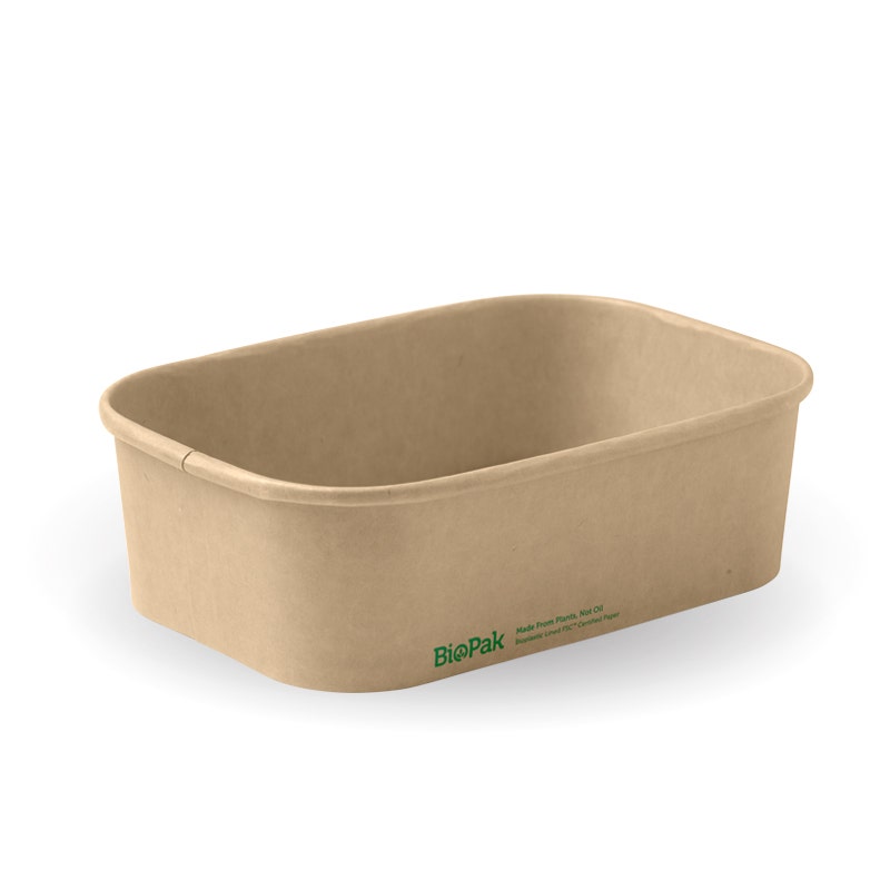 650ml Kraft BioBoard Takeaway Base 1