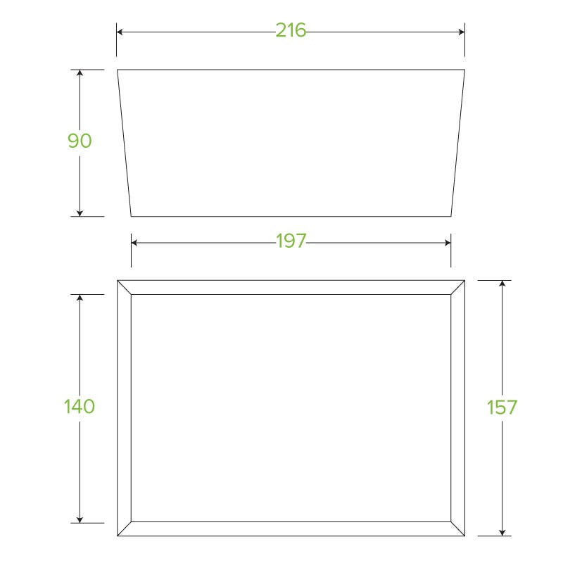Extra Large BioBoard Lunch Box 2