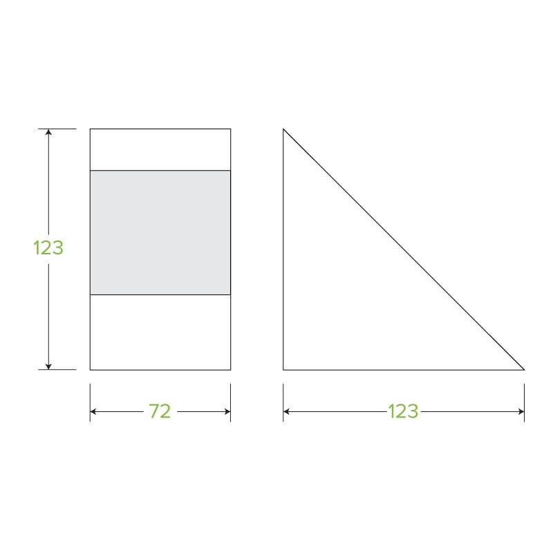 Medium BioBoard Sandwich Wedge 2
