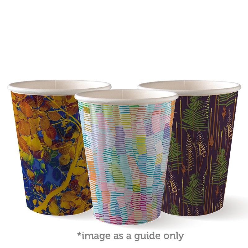 390ml / 12oz (90mm) Art Series Double Wall BioCup 1