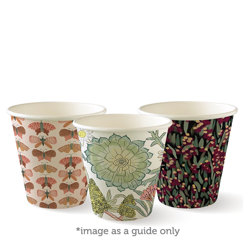 280ml / 8oz (90mm) Art Series Single Wall BioCup 1