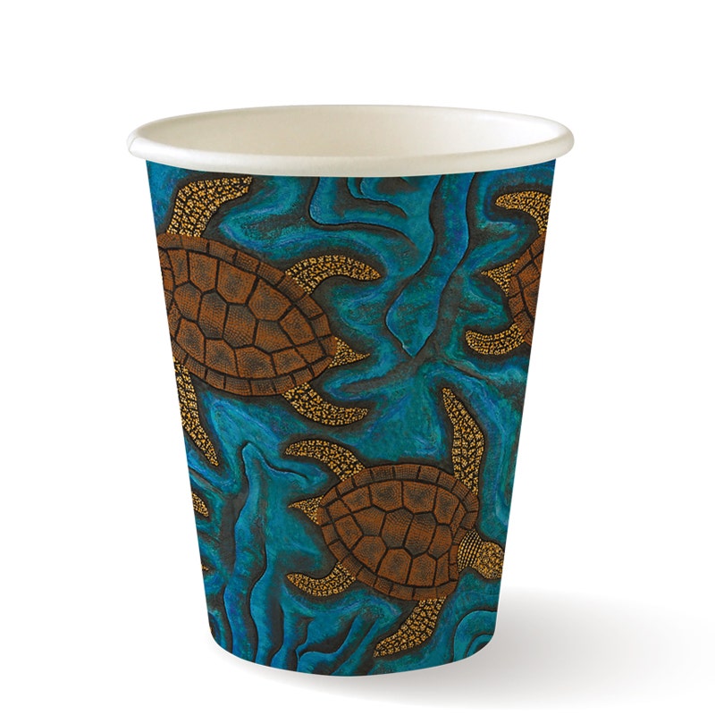280ml / 8oz (80mm) Indigenous Art Single Wall BioCup 1