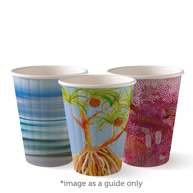 255ml / 8oz (80mm) Art Series Double Wall BioCup 1