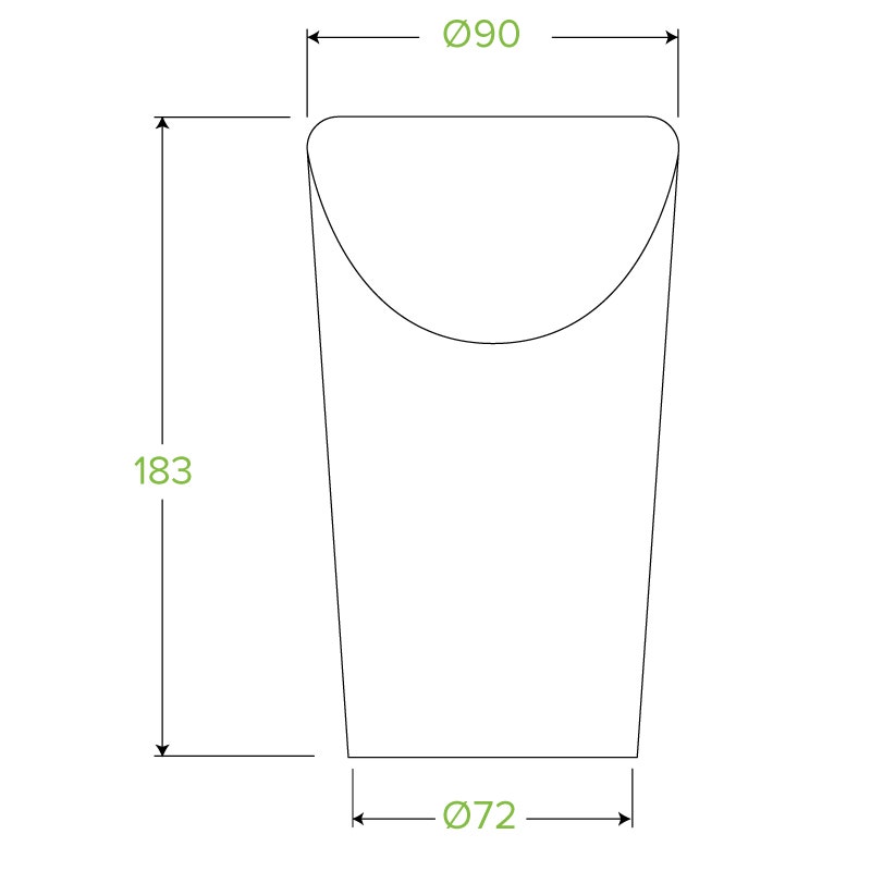 Large Paper Chip BioCup 2