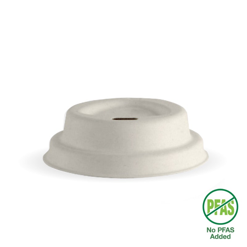 63mm / 4oz Natural Plant Fibre BioCup Lid 1