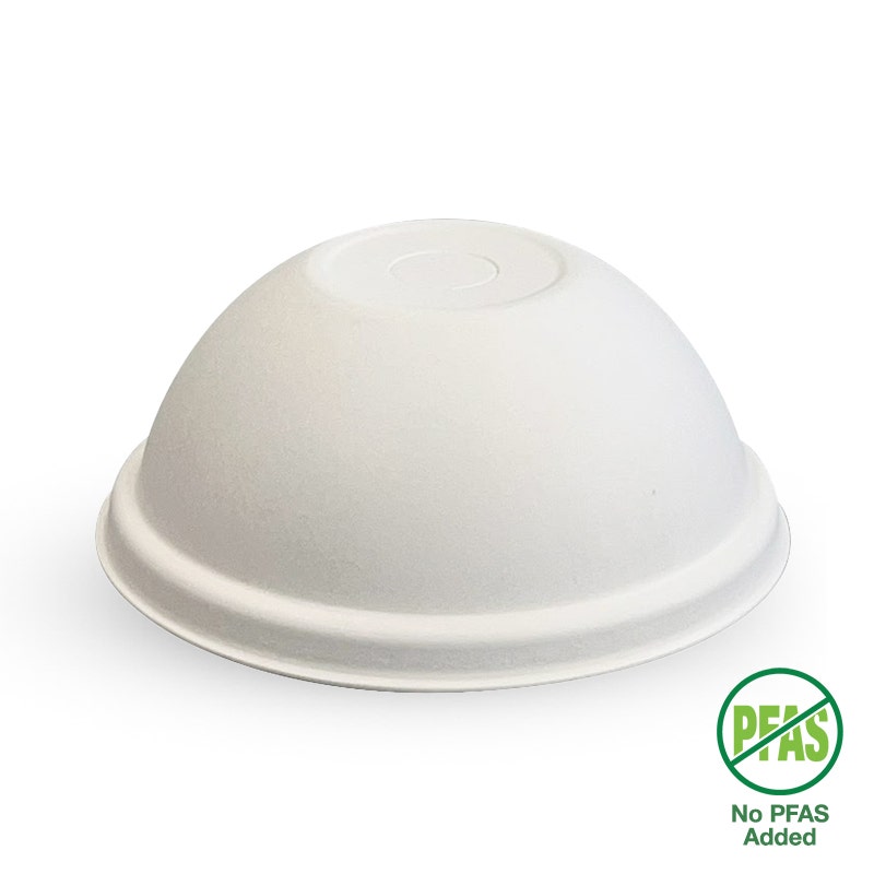 90mm Plant Fibre Dome Cold Paper BioCup Lid 1