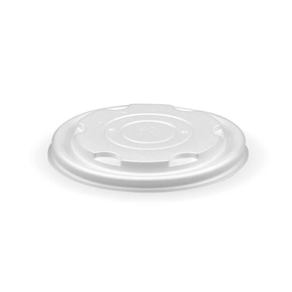 250ml / 8oz White PLA BioBowl Lid 1