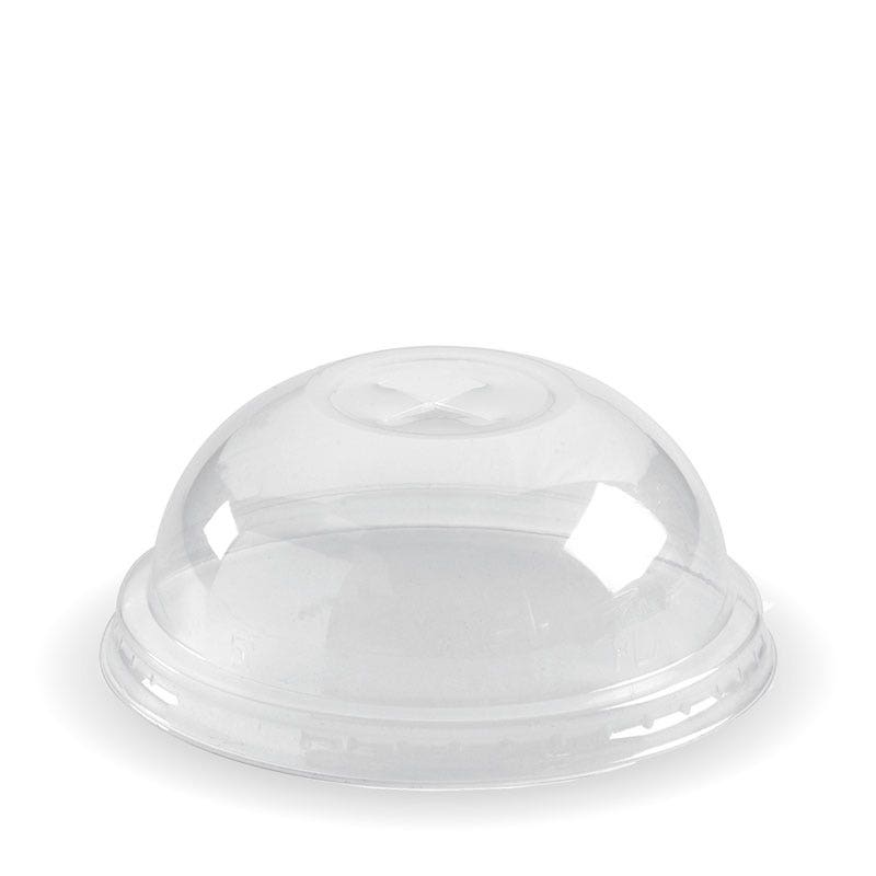 60-280ml Dome X-Slot Clear BioCup Lid 1