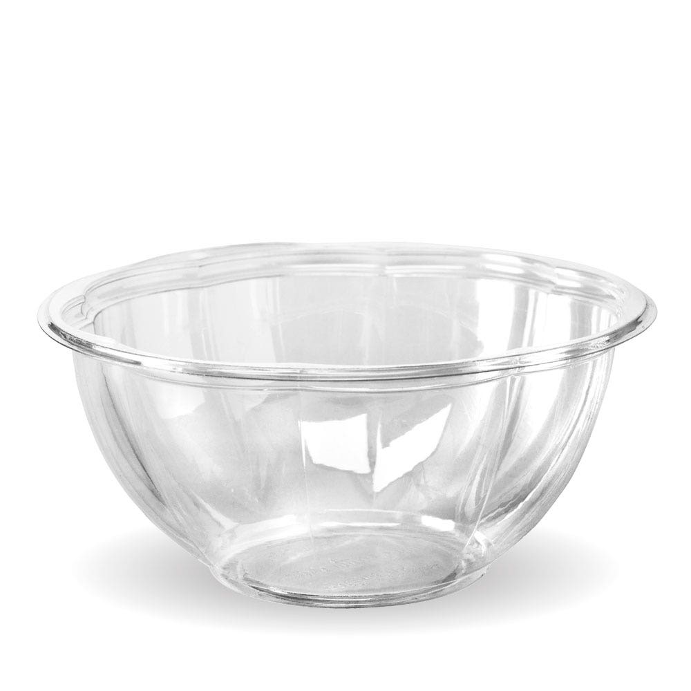 1,080ml / 32oz Clear Salad BioBowl 1
