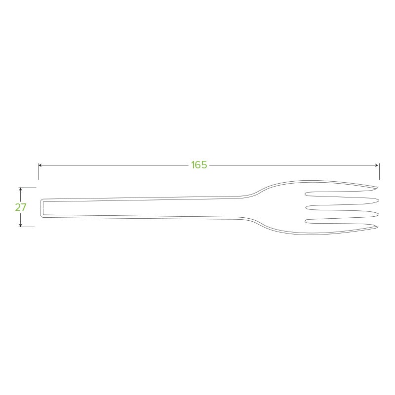 16.5cm / 6.5" PLA Fork 2