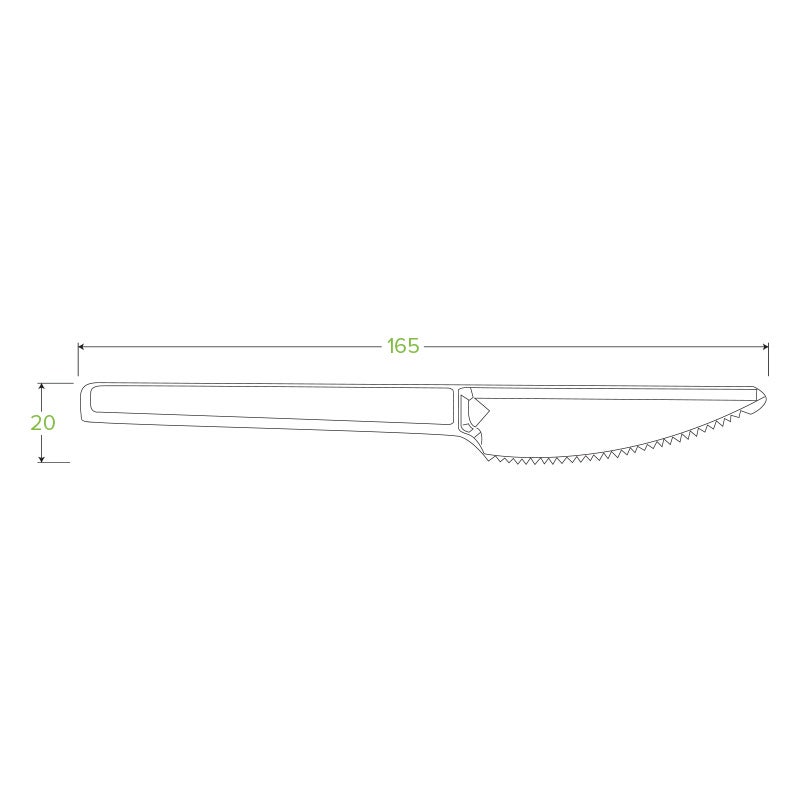 16.5cm / 6.5" PLA Knife 2