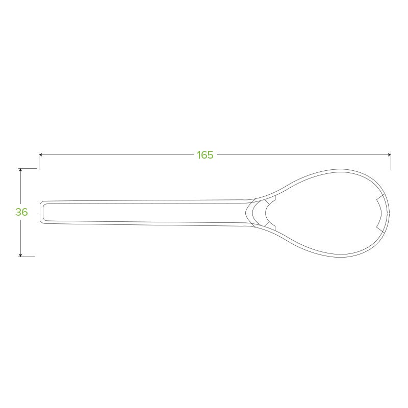 16.5cm / 6.5" PLA Spoon 2
