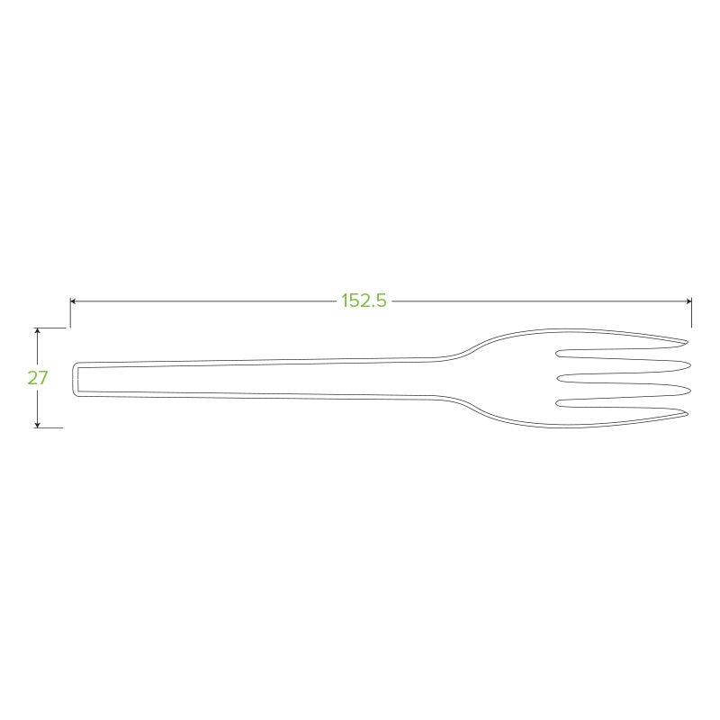15cm / 6" PLA Fork 2
