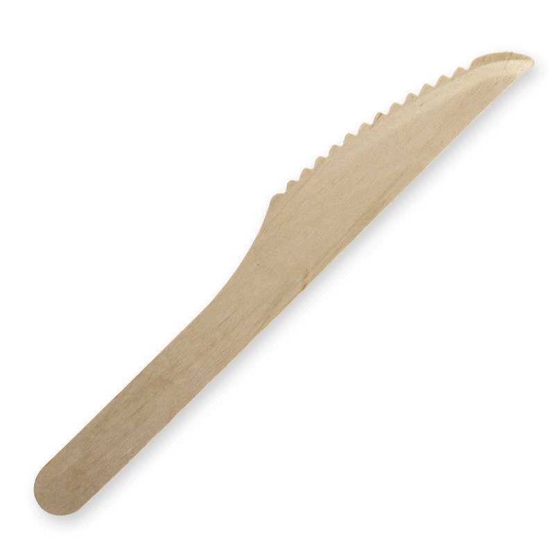 16cm Unbranded Wood Knife - Bulk Pack 1
