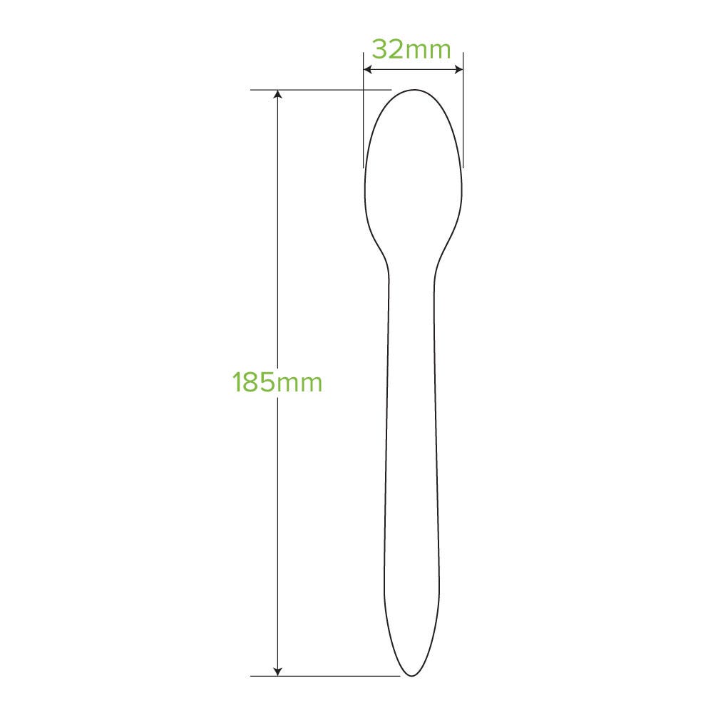 19cm Coated Wood Spoon 2