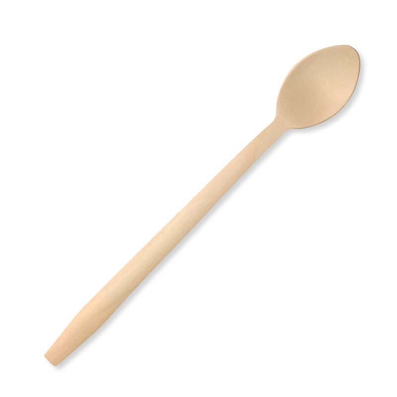 20cm Tall Coated Wood Teaspoon 1