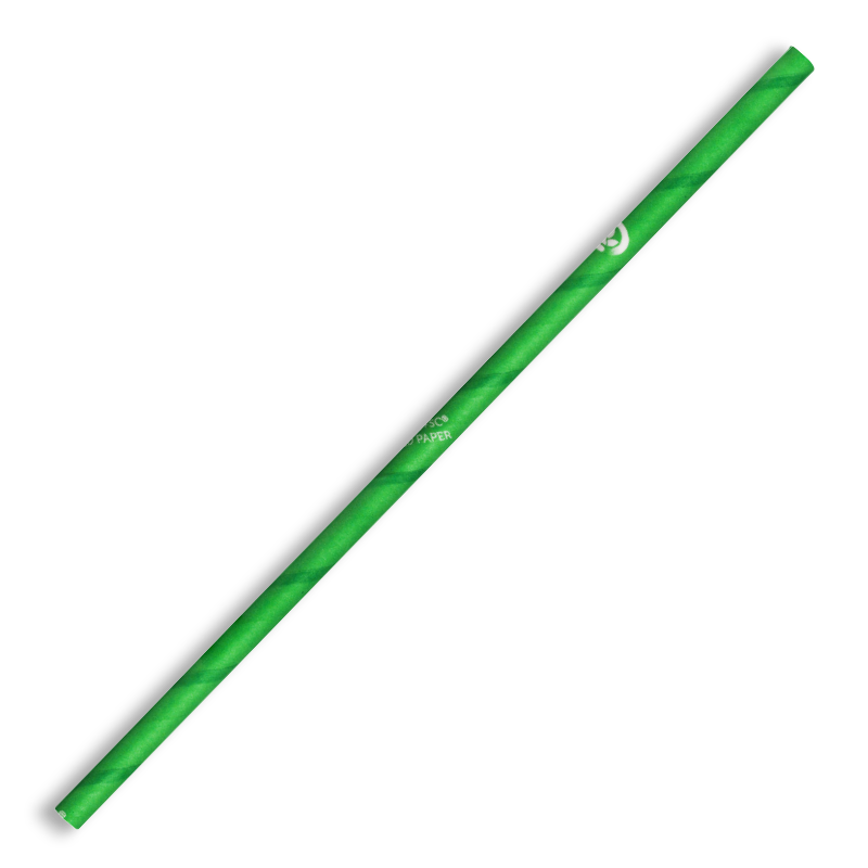 6mm Regular Green BioStraw 1