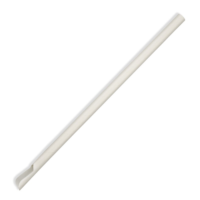 8mm Individually Wrapped Spoon Straw 1