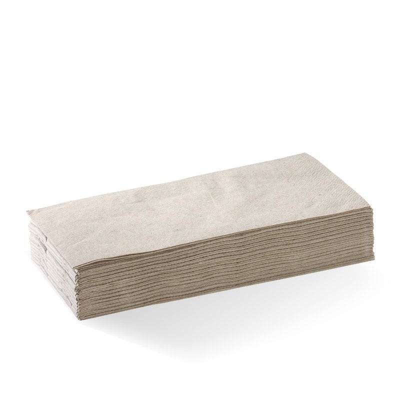 2-Ply 1/8 Fold Natural Dinner BioNapkin 1
