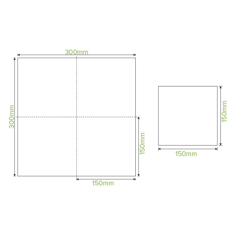 2-Ply 1/4 Fold Natural Lunch BioNapkin 2