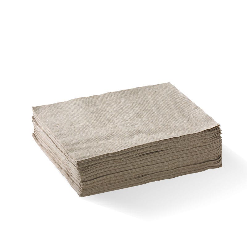 2-Ply 1/4 Fold Natural Lunch BioNapkin 1