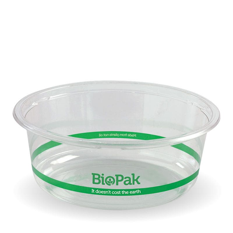 600ml Clear Wide BioBowl 1
