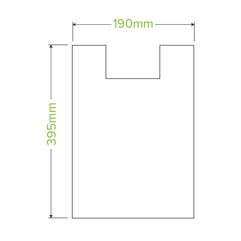 8L Bioplastic Bags With Handle 2