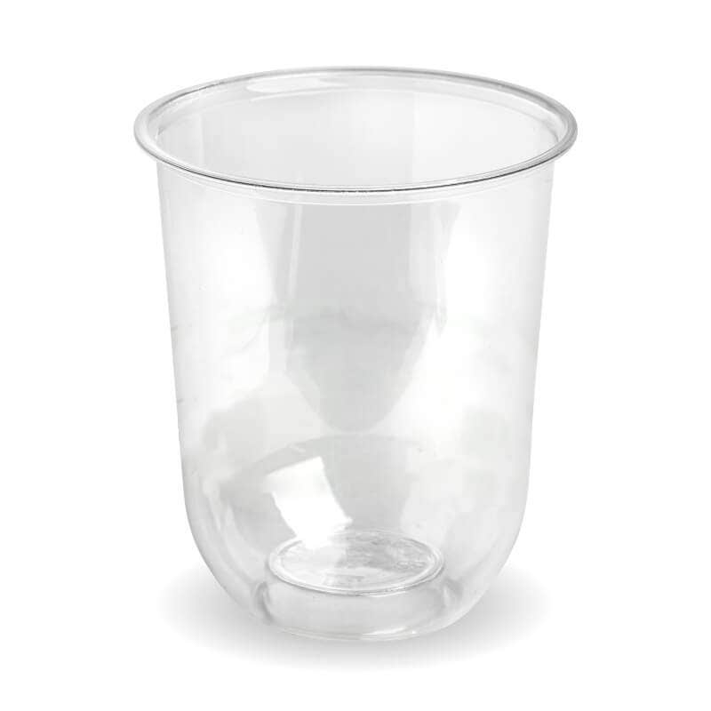 250ml Clear Unbranded Tumbler Biocup