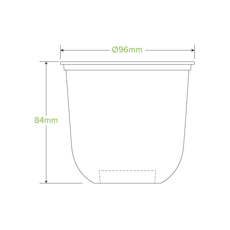 360ml Clear Tumbler BioCup 2