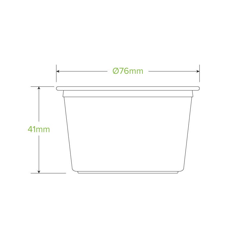 140ml Clear Sauce BioCup 2