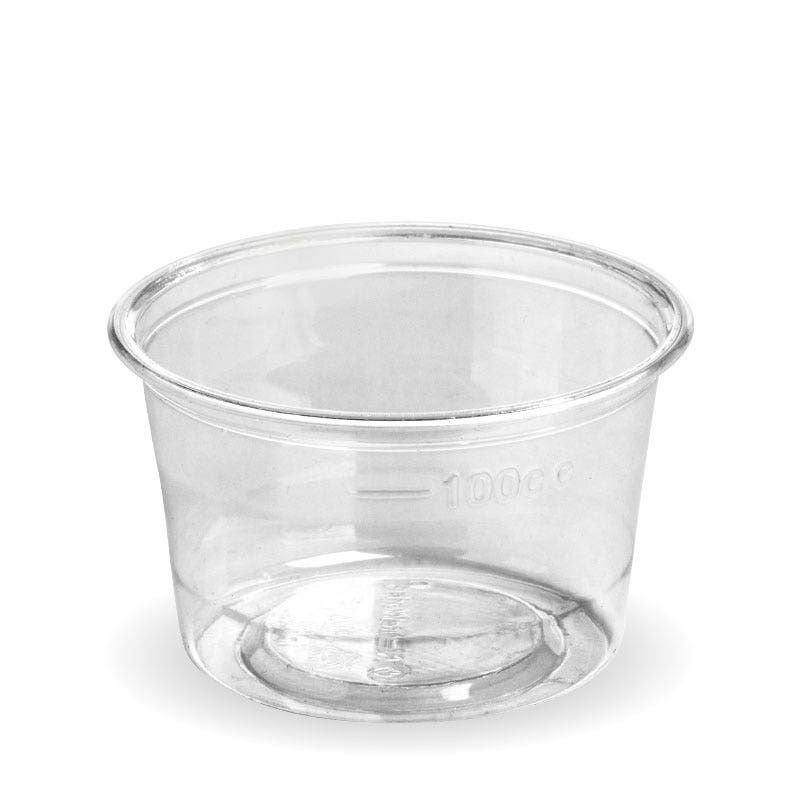 140ml Clear Sauce BioCup 1