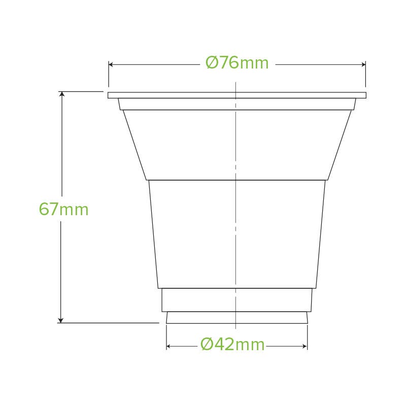 150ml Clear BioCup 2
