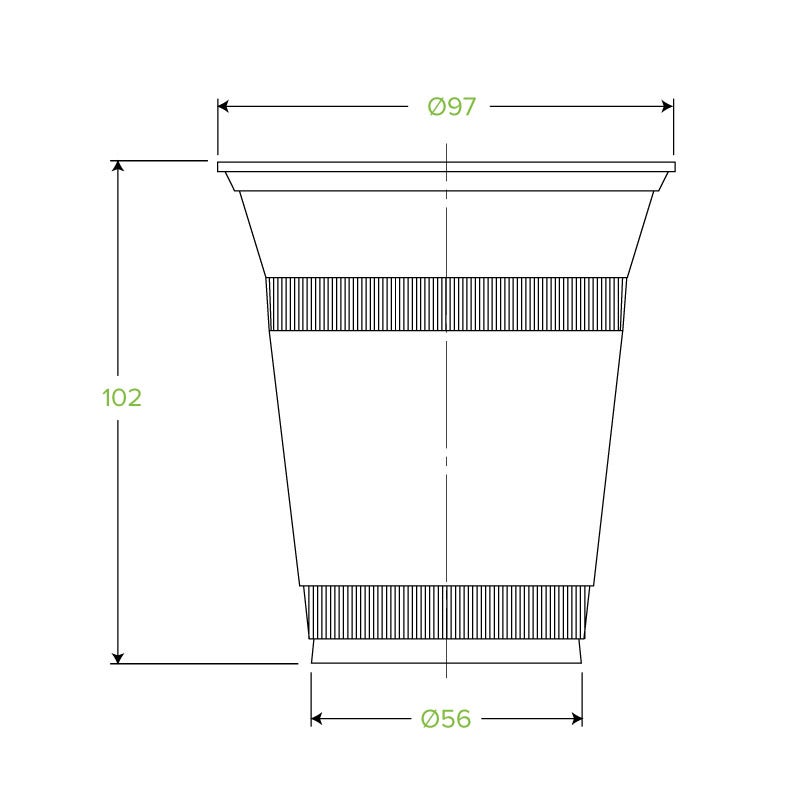 360ml Clear BioCup 2